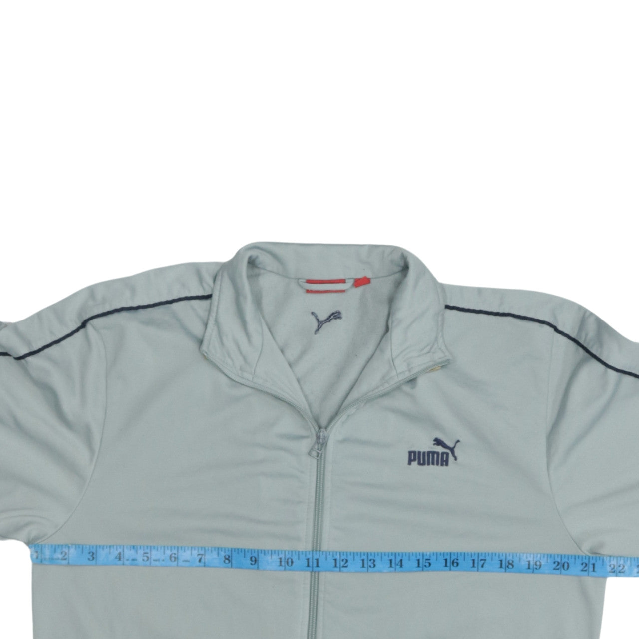 Puma Men’s Grey 2XL Track Jacket Full Zip Polyester Sportswear