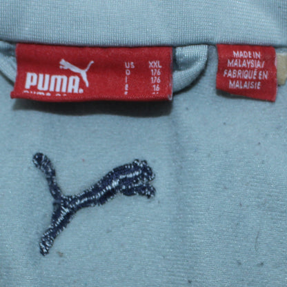 Puma Men’s Grey 2XL Track Jacket Full Zip Polyester Sportswear