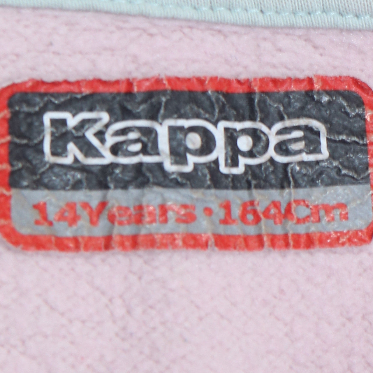 Kappa Girls Pink Hoodie 14 Years Pullover Logo Graphic Sweatshirt