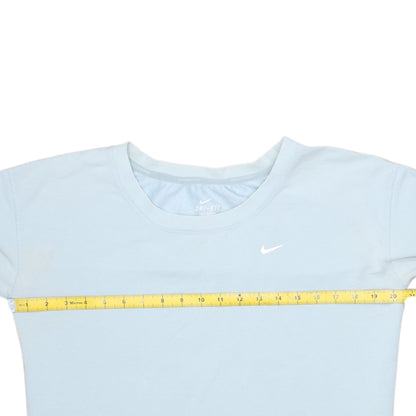 Nike Women’s Blue Sweatshirt Small Dri-Fit Crew Neck Long Sleeve
