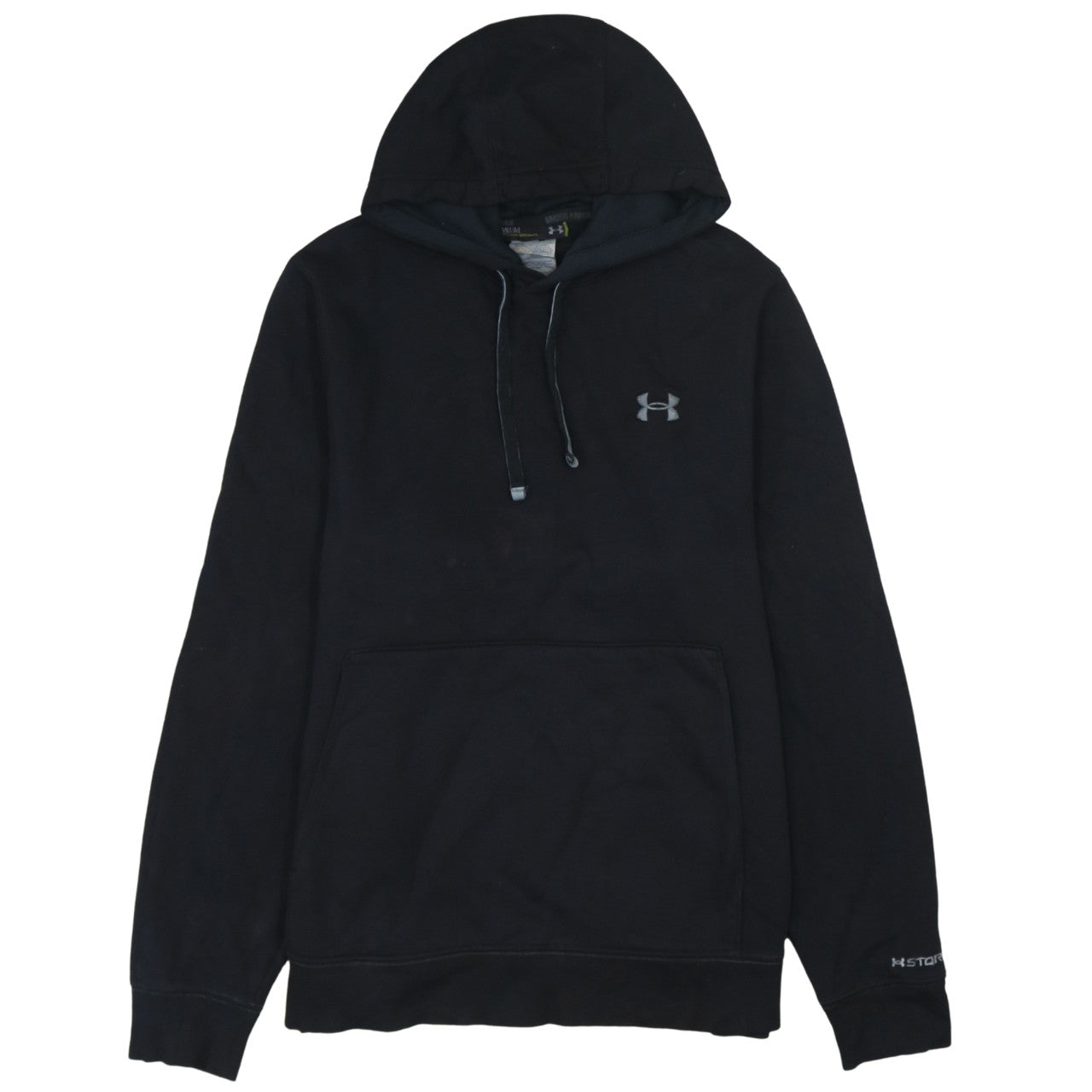 Under Armour Men’s Black Pullover Hoodie Size M Logo Sportswear