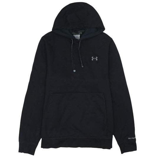 Under Armour Men’s Black Pullover Hoodie Size M Logo Sportswear