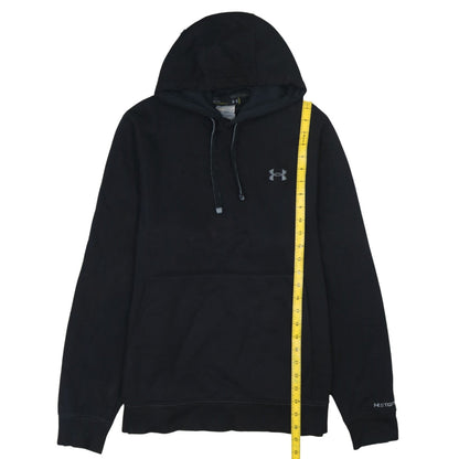 Under Armour Men’s Black Pullover Hoodie Size M Logo Sportswear