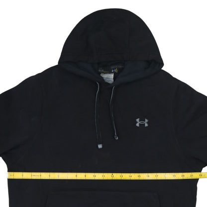 Under Armour Men’s Black Pullover Hoodie Size M Logo Sportswear
