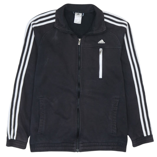 Adidas Men's Black M Track Jacket Full Zip Sportswear