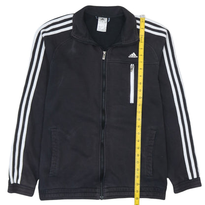 Adidas Men's Black M Track Jacket Full Zip Sportswear