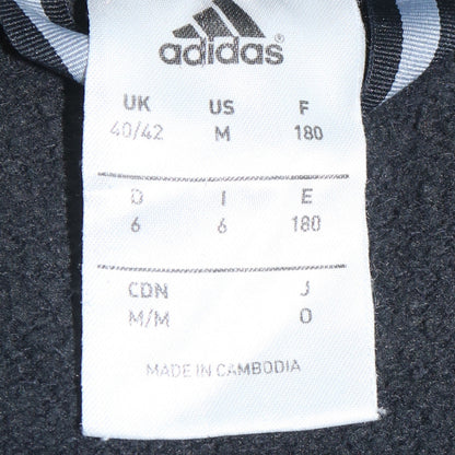 Adidas Men's Black M Track Jacket Full Zip Sportswear