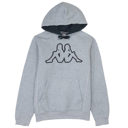 Mens UK Size S Kappa Grey Pullover Hoodie