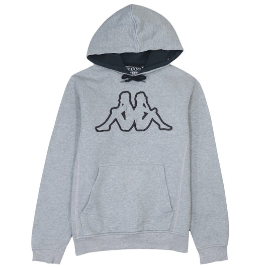 Mens UK Size S Kappa Grey Pullover Hoodie