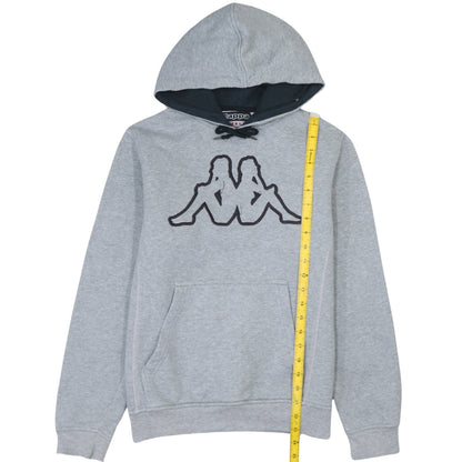 Mens UK Size S Kappa Grey Pullover Hoodie