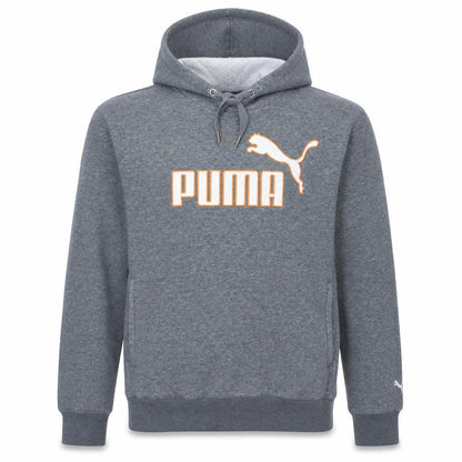 Mens UK Size M PUMA Grey Pullover Hoodie