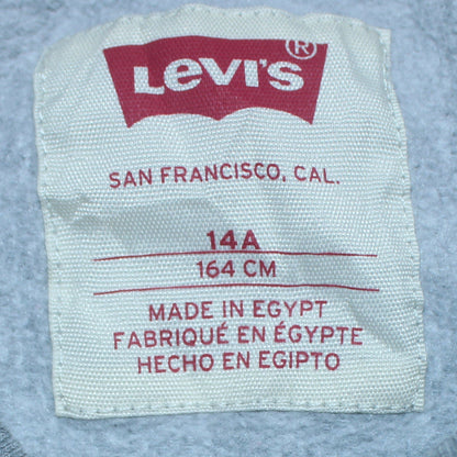 Levi's Boys Grey Logo Pullover Sweatshirt 14 Years Crew Neck