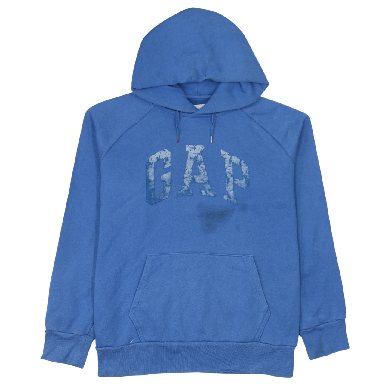 Mens UK Size M Gap Blue Pullover Hoodie