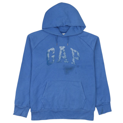 Mens UK Size M Gap Blue Pullover Hoodie