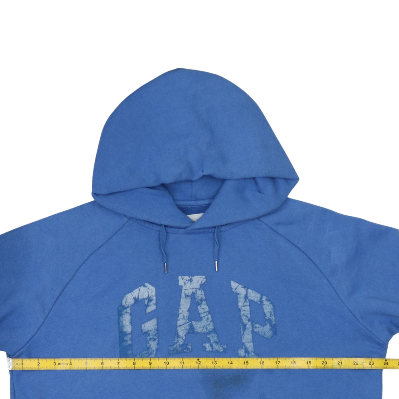 Mens UK Size M Gap Blue Pullover Hoodie