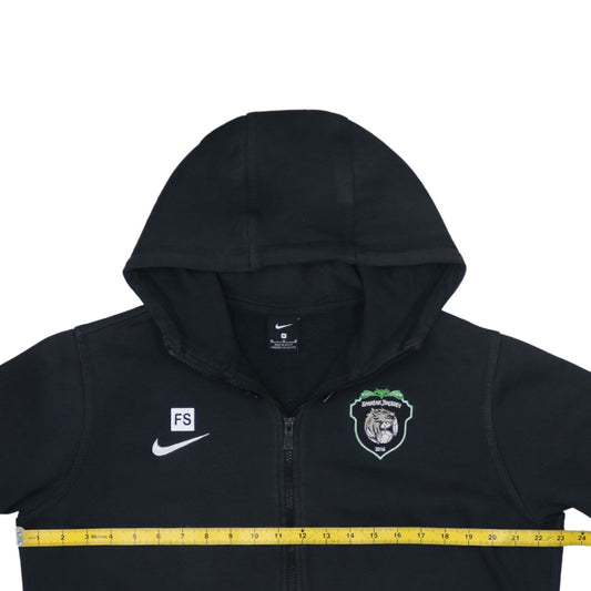 Mens UK Size M Nike Black Full Zip Hoodie