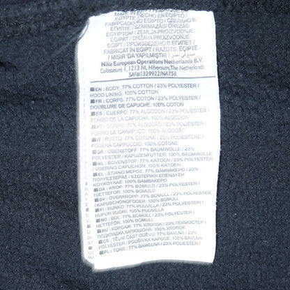 Mens UK Size M Nike Black Full Zip Hoodie