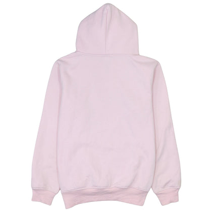 Champion Womens Pink Medium Pullover Hoodie Logo Embroidered Sportswear