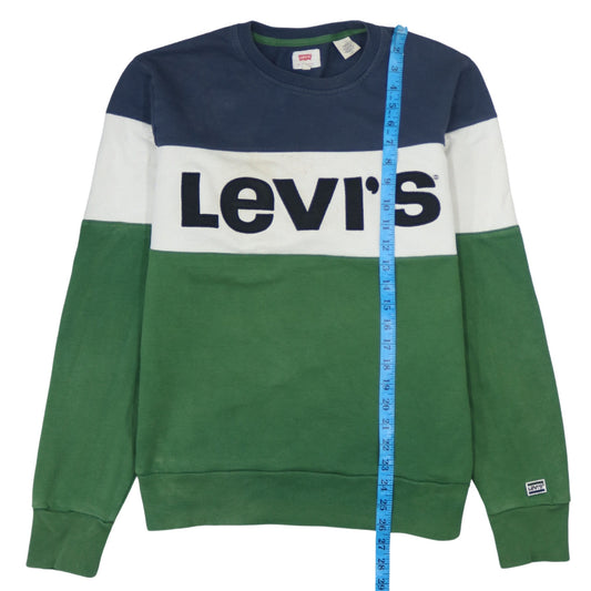 Mens UK Size S Levi's Multicoloured Pullover Sweatshirt