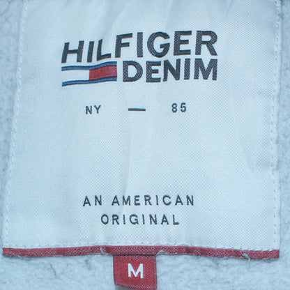 Tommy Hilfiger Men’s Grey Pullover Sweatshirt M Logo Graphic