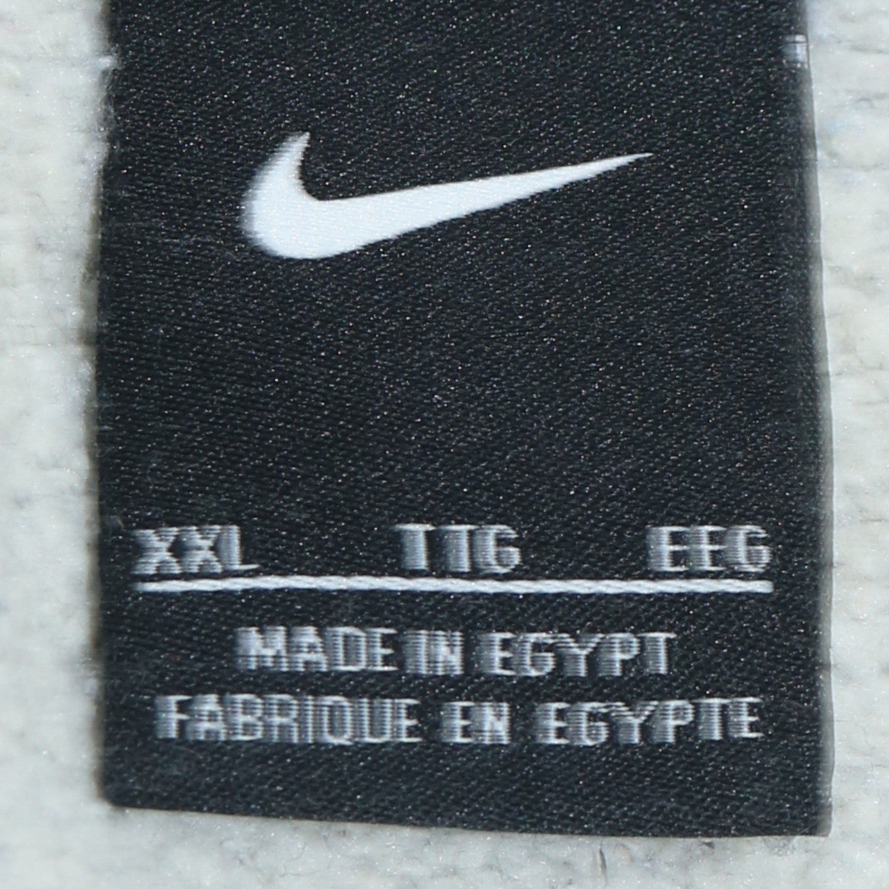 Mens UK Size 2XL Nike Grey Pullover Hoodie