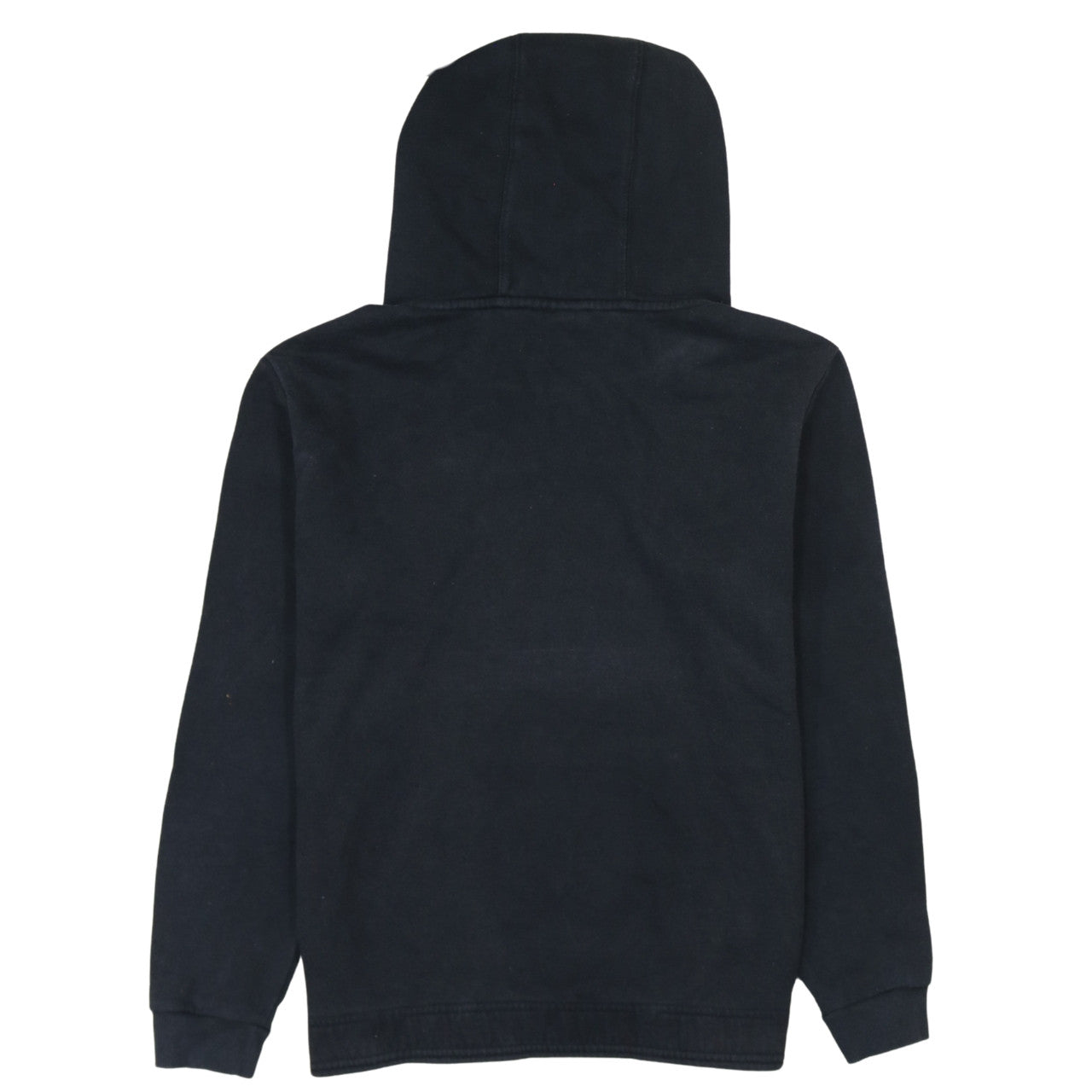 Lonsdale Women’s Black Pullover Hoodie UK 12 Logo Print