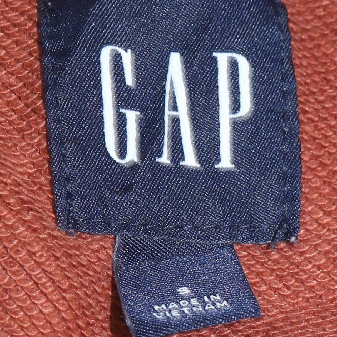 GAP Womens Brown Logo Sweatshirt Dress Tunic Size S Cotton Blend