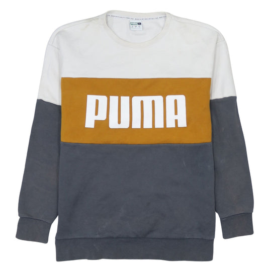 Mens UK Size S PUMA Multicoloured Pullover Sweatshirt