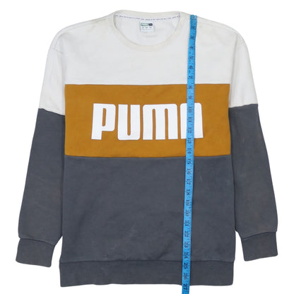 Mens UK Size S PUMA Multicoloured Pullover Sweatshirt
