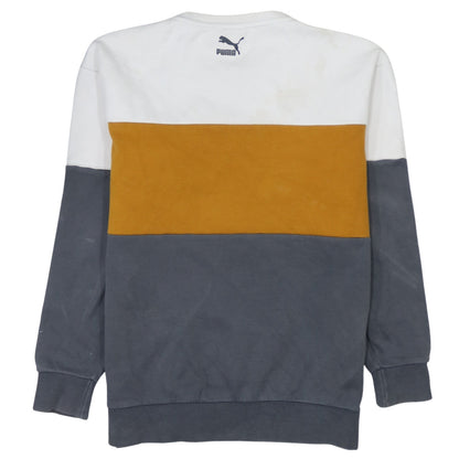 Mens UK Size S PUMA Multicoloured Pullover Sweatshirt