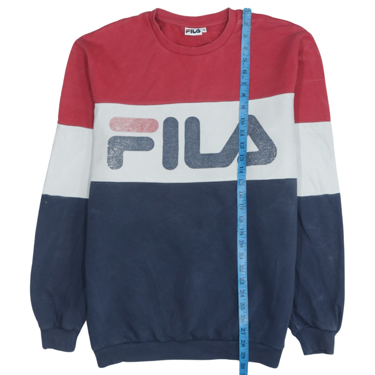 Mens UK Size M FILA Multicoloured Pullover Sweatshirt