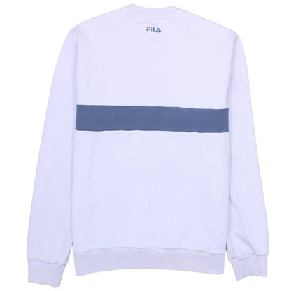 Mens UK Size XS FILA Purple Pullover Sweatshirt
