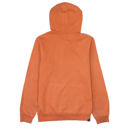 Puma Boys Orange Pullover Hoodie Sweatshirt Size 14 Years Fleece Hooded