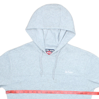 Mens UK Size S Lee Cooper Grey Pullover Hoodie