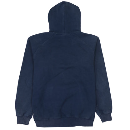 Umbro Men’s Blue Pullover Hoodie M Logo Embroidered Sportswear