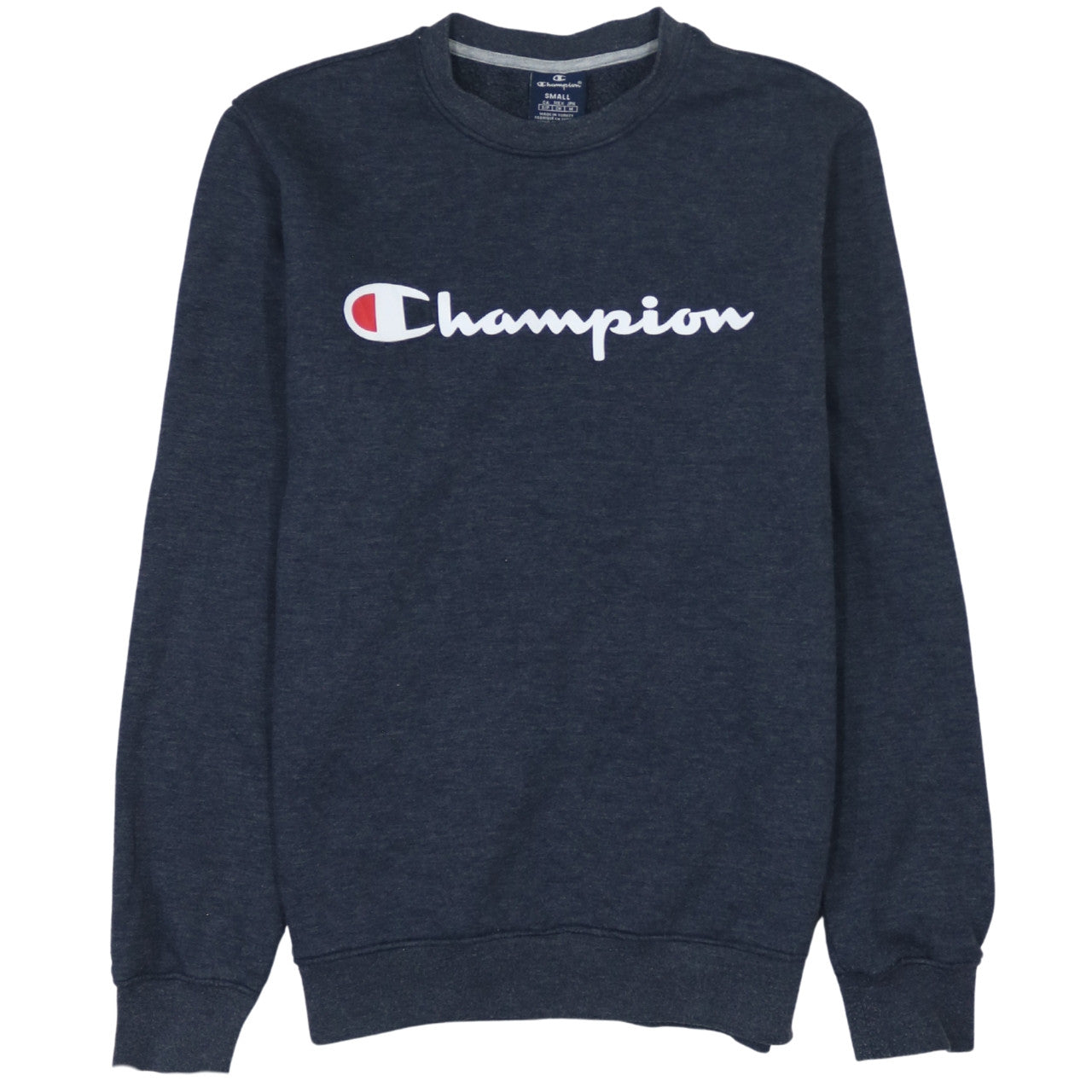 Mens UK Size S Champion Blue Pullover Sweatshirt