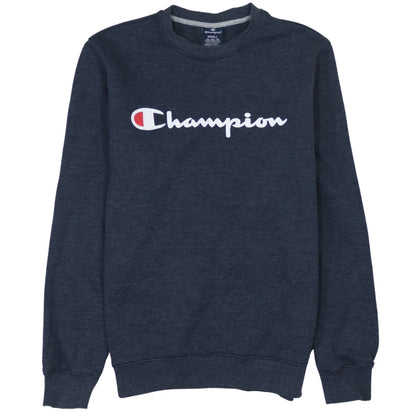Mens UK Size S Champion Blue Pullover Sweatshirt