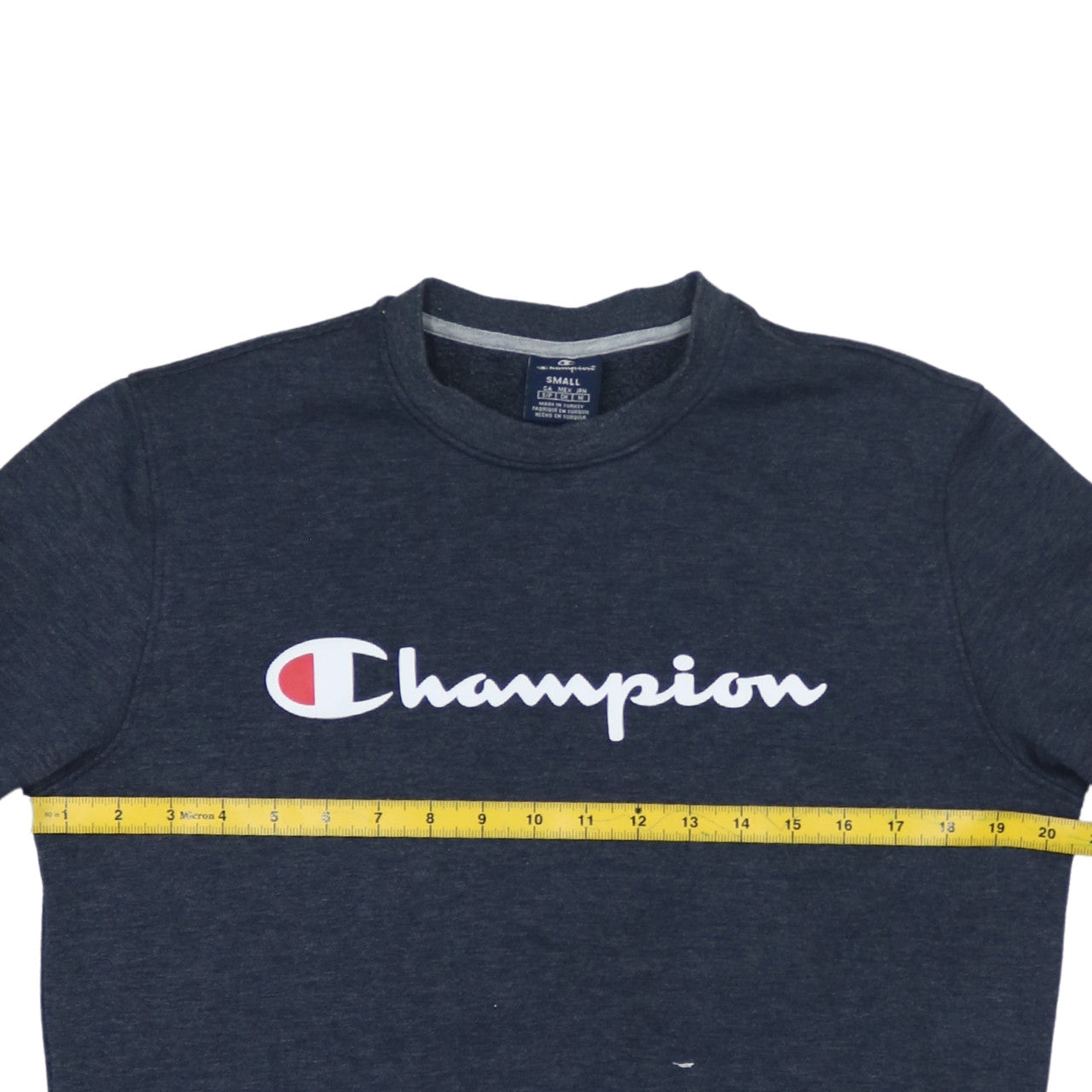 Mens UK Size S Champion Blue Pullover Sweatshirt