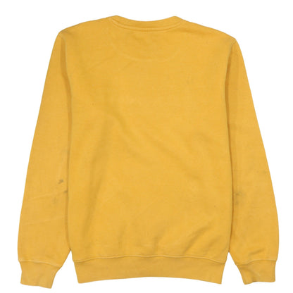 Mens UK Size S Champion Yellow Pullover Sweatshirt