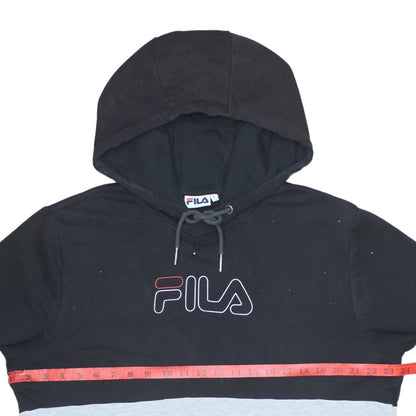Mens UK Size L FILA Multicoloured Pullover Hoodie
