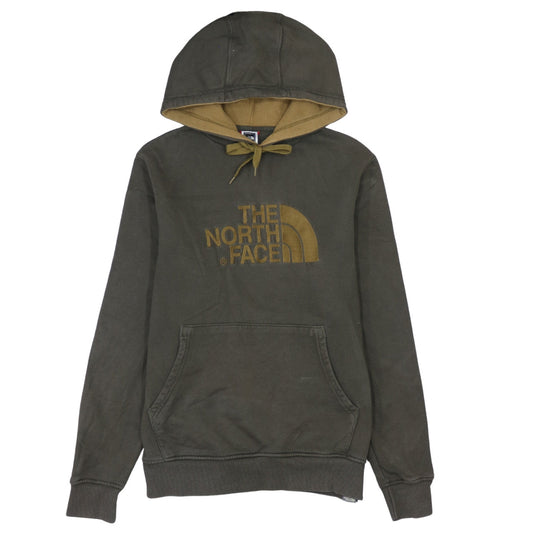 The North Face Men's Green Pullover Hoodie Small Logo Outdoor