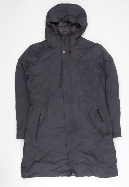 Womens UK Size 8 North Ridge Grey Puffer Jacket