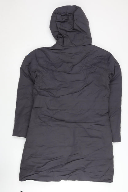 Womens UK Size 8 North Ridge Grey Puffer Jacket