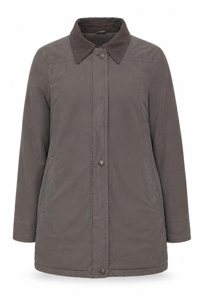 Womens UK Size 14 Eleganzé Brown Overcoat