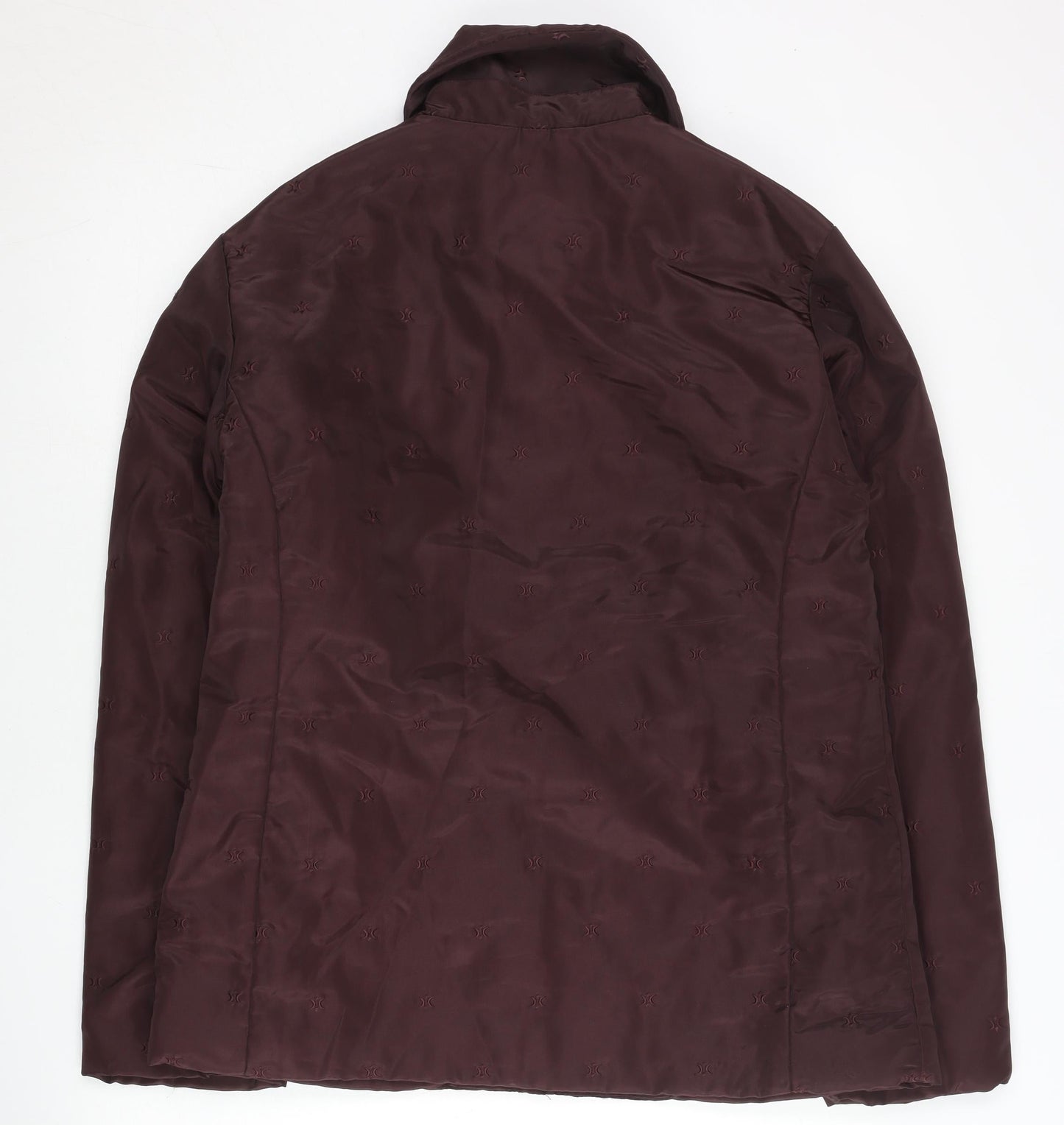 Alex & Co. Womens Brown Polyester Short Jacket Size 10