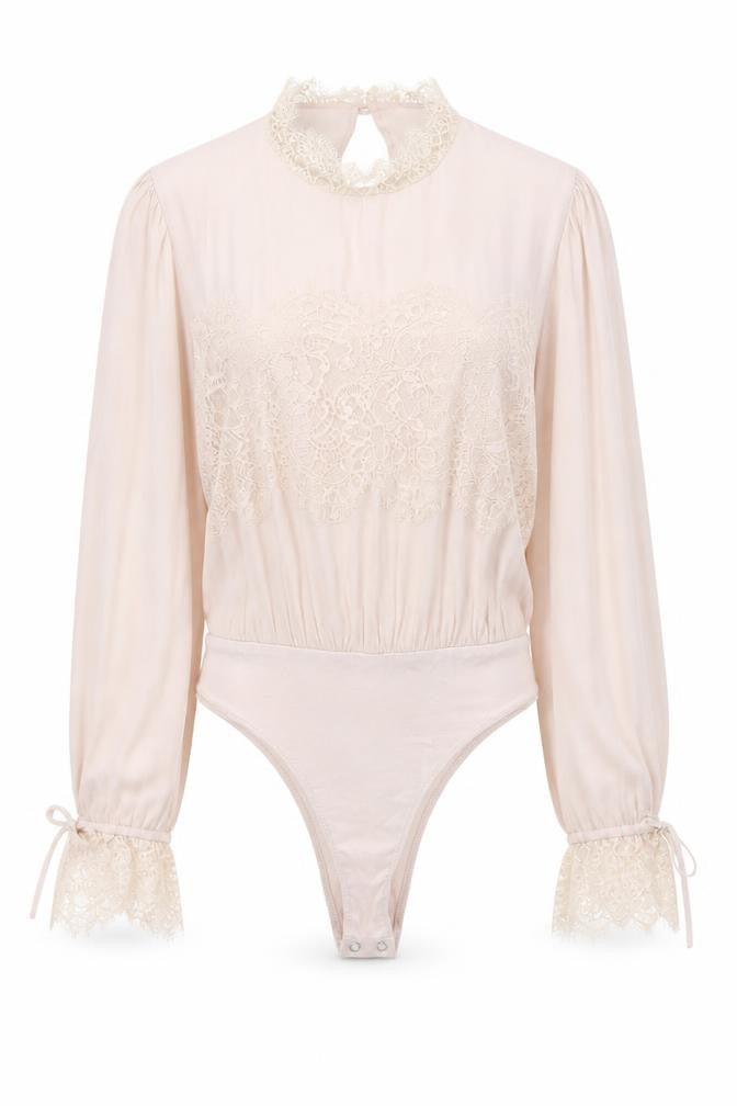 Womens UK Size M FOREVER 21 One-Piece Pink Bodysuit