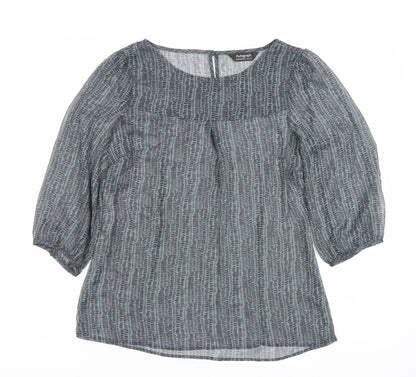 Womens UK Size 8 Marks and Spencer Grey Camisole Blouse