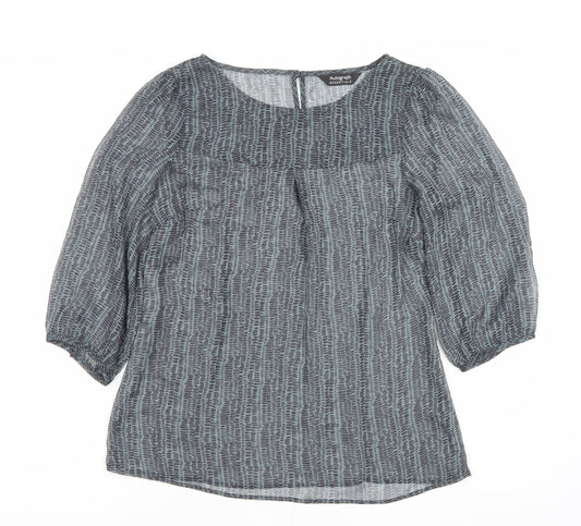 Womens UK Size 8 Marks and Spencer Grey Camisole Blouse
