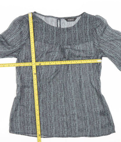 Womens UK Size 8 Marks and Spencer Grey Camisole Blouse