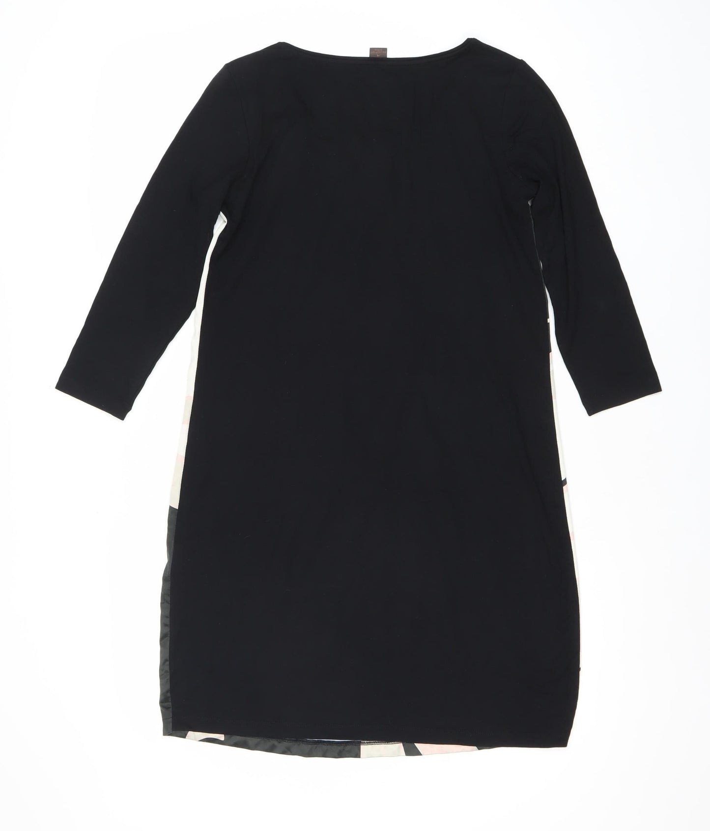 Selection by S.Oliver Women's Multicoloured Shift Dress Size 10 Knee Length 3/4 Sleeve